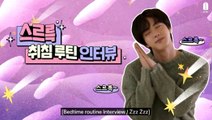 Jin Bedtime Routine Interview ENG SUB | Jin Good Night Interview Army Membership Content 230128