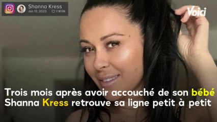 VOICI - "On y est presque" : Shanna fière et décomplexée, elle dévoile sa nouvelle silhouette