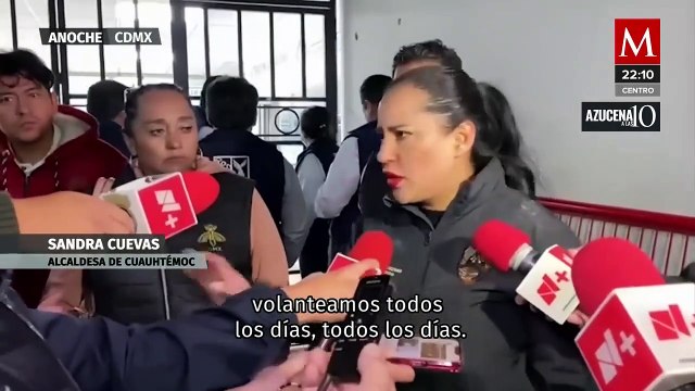 Sandra Cuevas: No vi volantes contra Sheinbaum, sólo el que tenía el contralor de CdMx