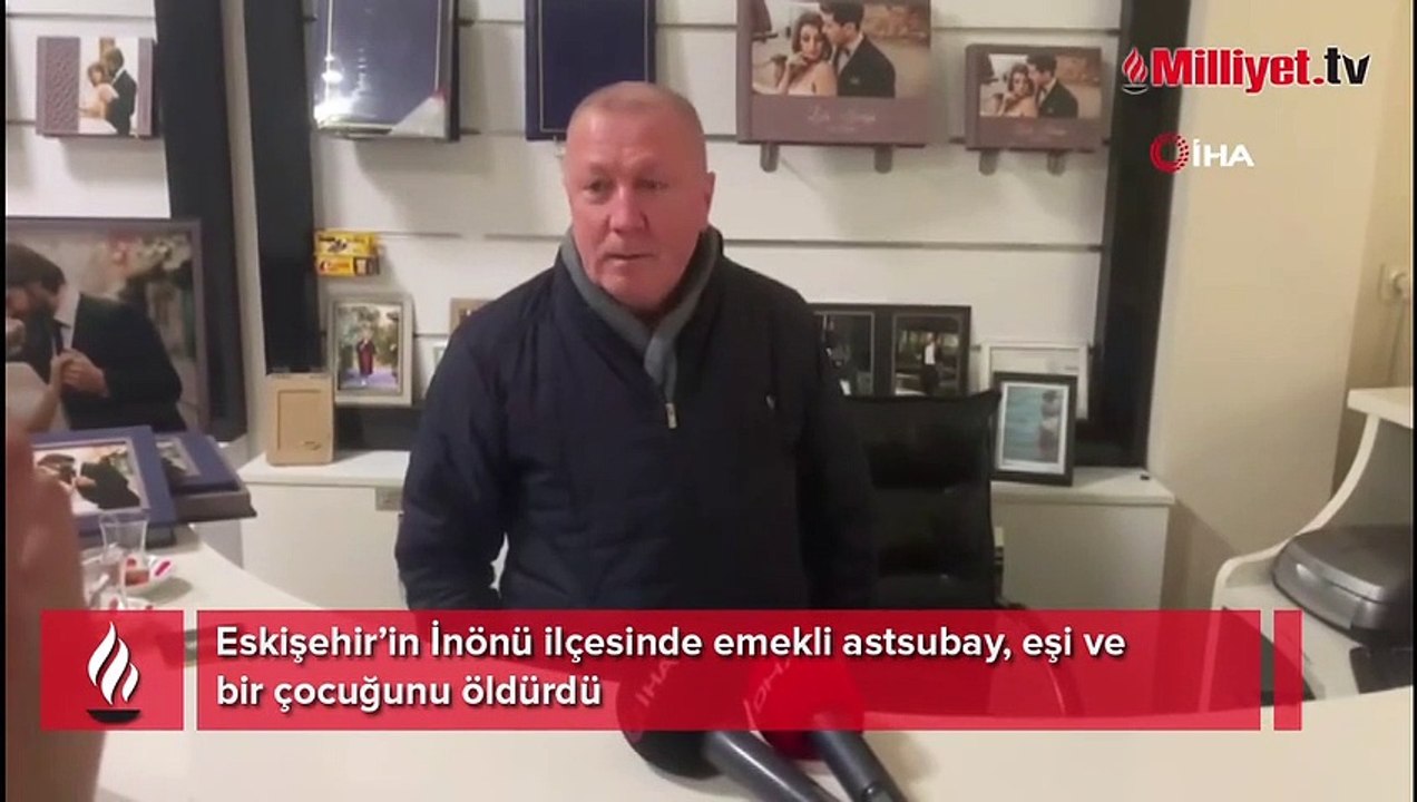 Emekli astsubay ailesini katletti! Önce eşini sonra çocuklarını vurdu