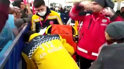 Başkan Erdoğan'ı görebilmek için hastaneye gitmedi