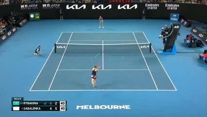 下载视频: Sabalenka wins first ever grand slam title after enthralling Australian Open final