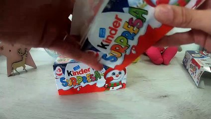 Huevos sorpresa Kinder Navidad (2 cajas -6 huevos )