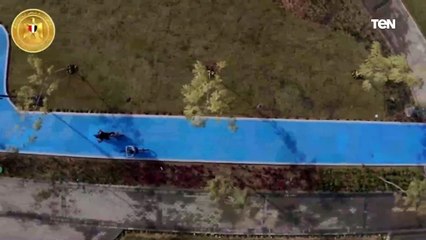 شاهد أحدث تصوير جوي لـ مدينة حدائق العاصمة