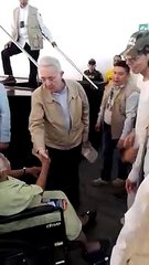 Llegada del ex presidente Uribe al foro Consultivo del Cd en la Central Mayorista de Medellín.