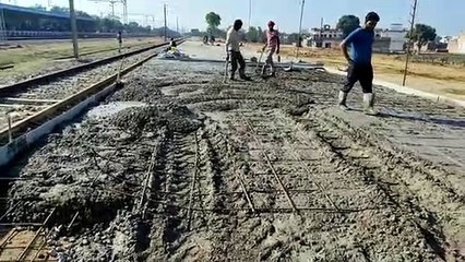 Second platform being built 668 meters long