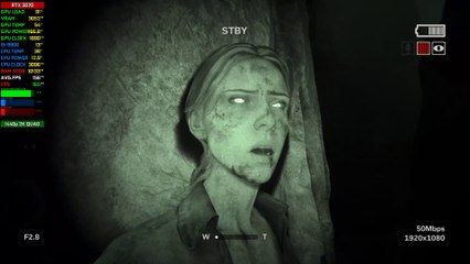 【Outlast 2】| RTX 3070 8GB, i9-9900 | 32GB RAM | PC Benchmark @ 1440p (60ᶠᵖˢ) ᴴᴰ ✔