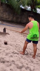 Coconut Cracking Fail