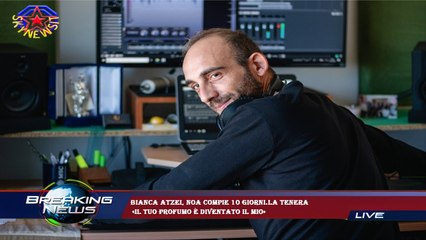 Bianca Atzei, Noa compie 10 giorni.La tenera  «Il tuo profumo è diventato il mio»