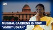 Headlines: Modi Govt Renames Mughal Garden In Rashtrapati Bhavan As 