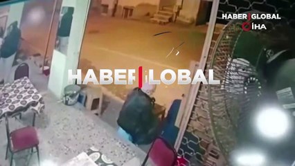 Her şey saniyeler içerisinde oldu! Yüreklerin ağza geldiği an kameraya böyle yansıdı
