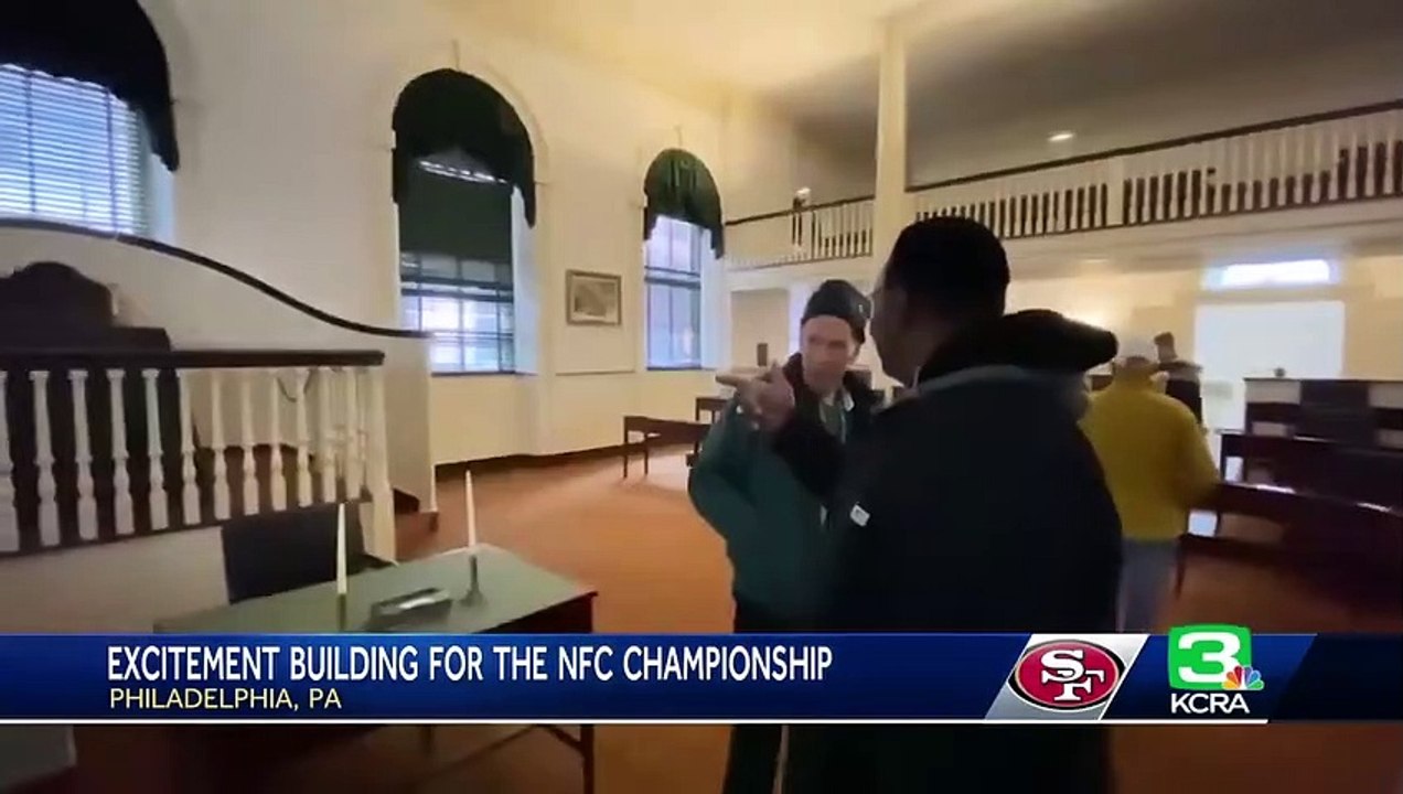 Excitement builds in Philadelphia for the NFC Championship