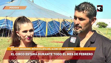El circo estará durante todo el mes de febrero