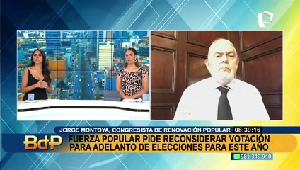 Jorge Montoya: "En las marchas, la gente pide trabajo y no que se vaya la presidenta"