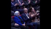 Parti toplantısındaki pankartı gören Erdoğan’ın tepkisi: Nereden bulmuş bunu!