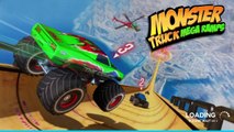 4x4 Monster Truck Mega Ramp 2023 V3 - Crazy Car Racing GT STUNTS Games - Android GamePlay #4