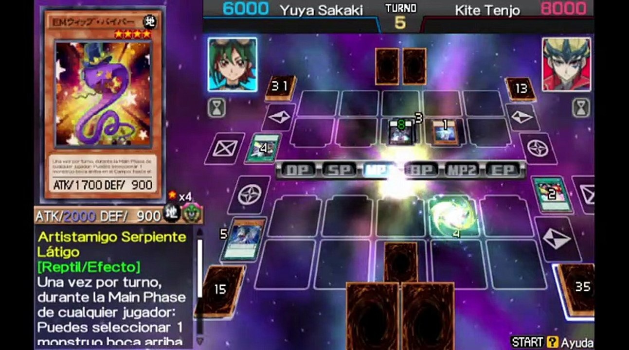 Yu-Gi-Oh! ARC-V Tag Force Special Español PSP - Yuya VS Kaito #zexal #rj_anda RJ ANDA #arcv #ocg