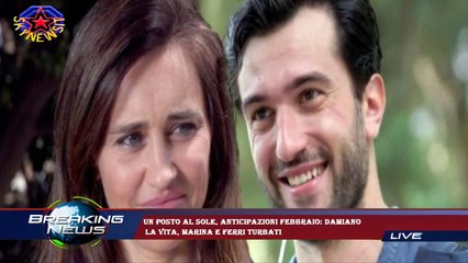 Un posto al sole, anticipazioni febbraio: Damiano  la vita, Marina e Ferri turbati