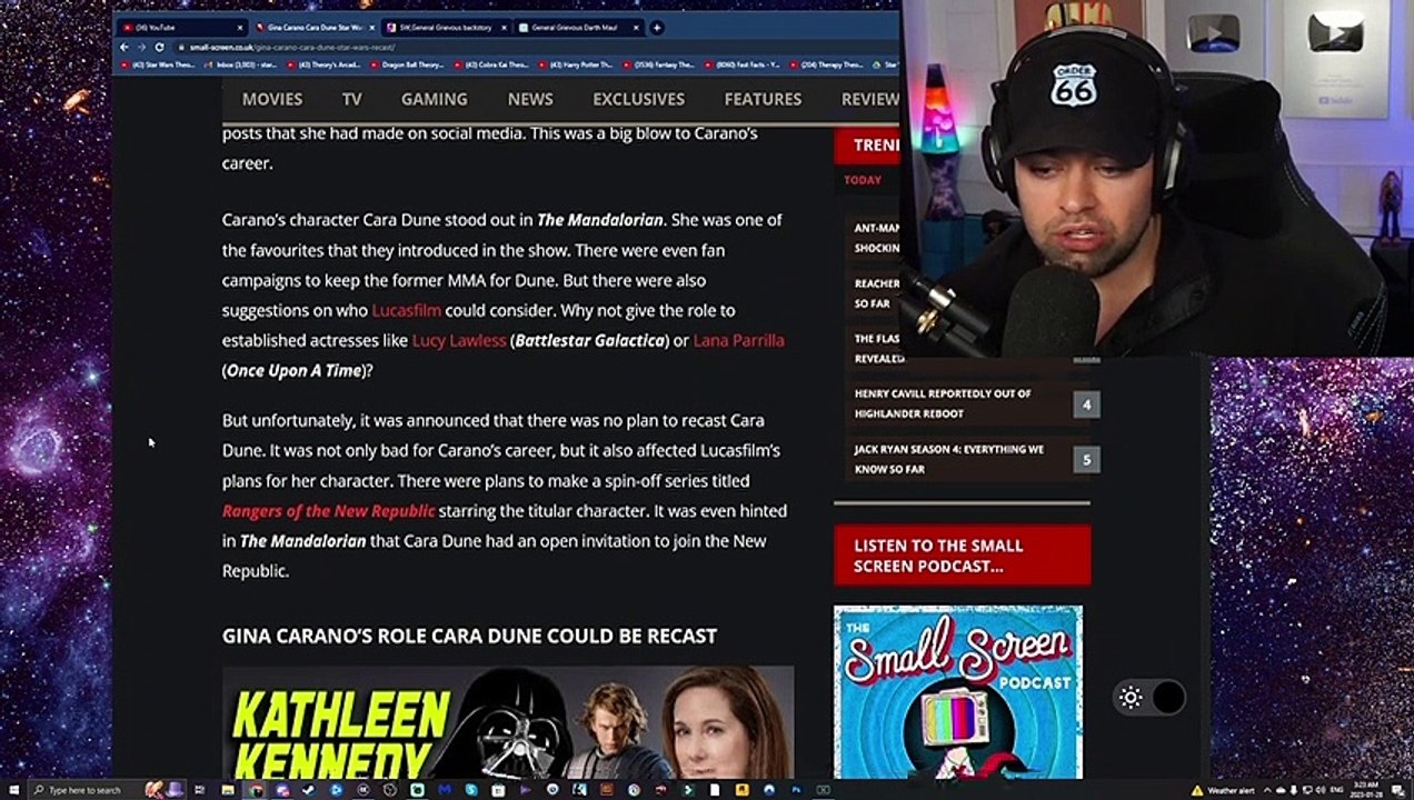 CARANO Cara Dune RECAST in The Mandalorian Season 3