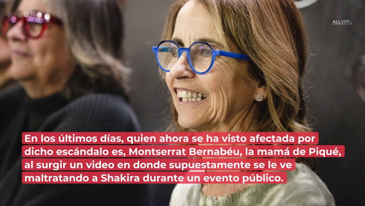Mamá de Piqué se ve afectada por la polémica de Shakira: "las suegras somos malas"
