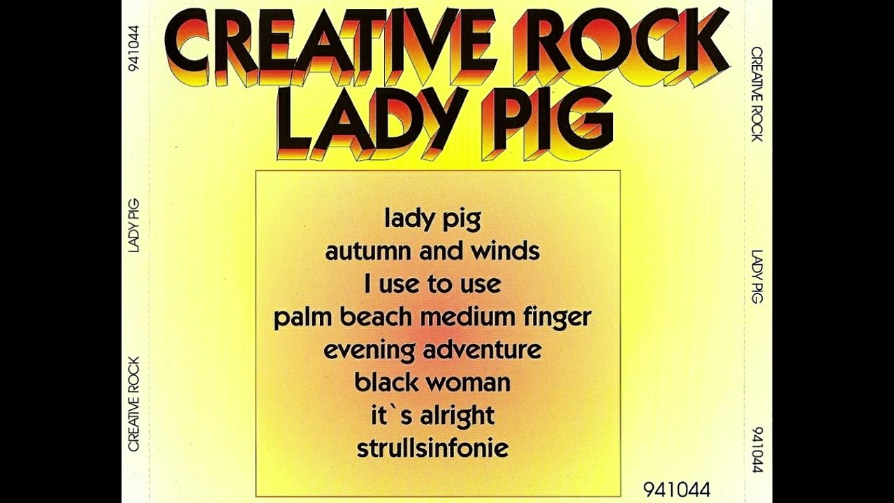 Creative Rock — Lady Pig 1974 (Germany, Krautrock/Jazz Rock)