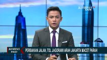 Imbas Perbaikan Jalan, Tol Jagorawi Arah Jakarta Macet Parah!