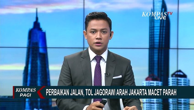 Imbas Perbaikan Jalan, Tol Jagorawi Arah Jakarta Macet Parah!