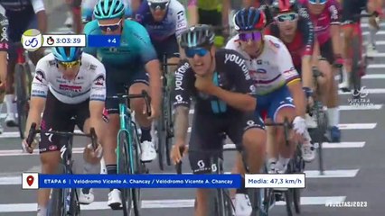 Tour de San Juan 2023 - La 6e et avant dernière étape à  Sam Welsford du Team DSM, Egan Bernal a lui abandonné !