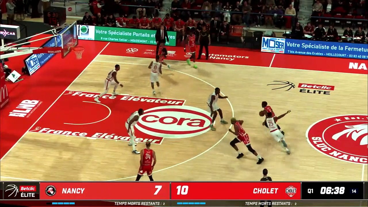 Sluc Nancy Basket - Cholet Basket