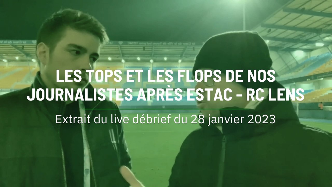 Les tops et les flops de nos journalistes après ESTAC - RC Lens