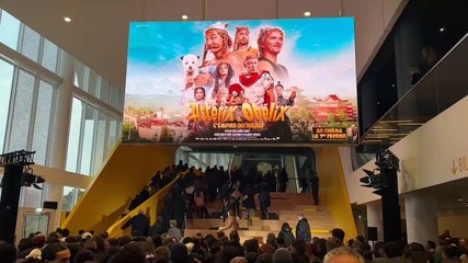 Pathé Joliette Astérix et Obélix Réactions
