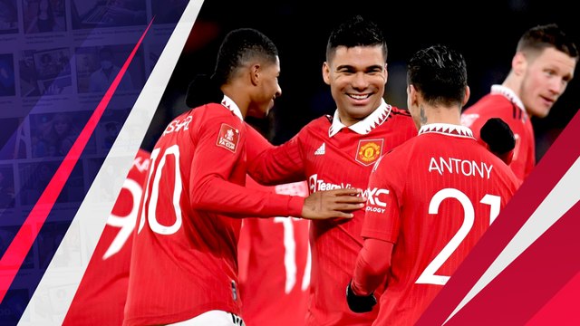 Casemiro Cetak Brace, Man United Lolos ke Putaran Kelima Piala FA
