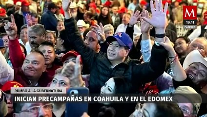 Una semana de acción para los candidatos a la gubernatura de Coahuila y el Estado de México