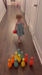 This kid is gonna be a pro-athelete one day!