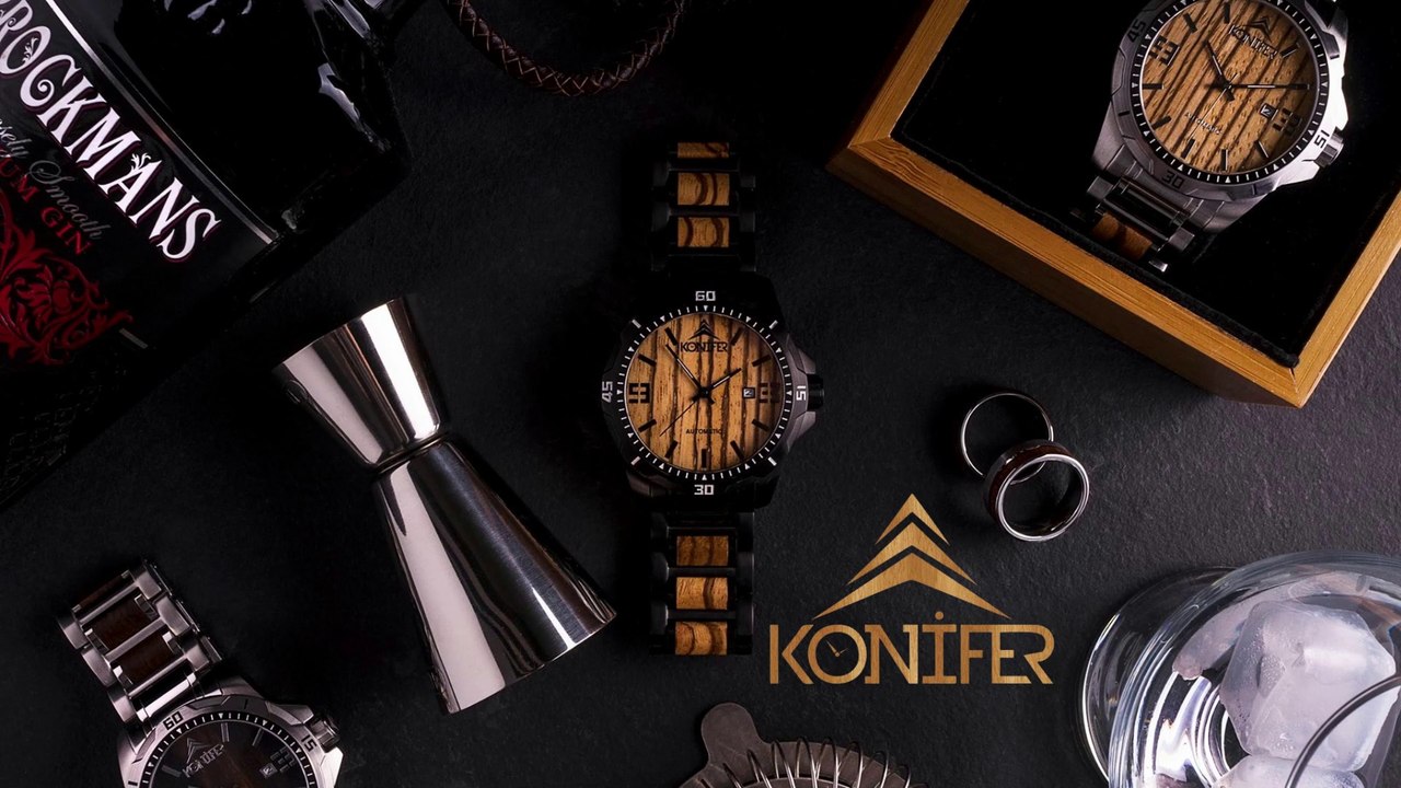 Konifer - Automatic wooden & steel watch - Be unique and authentic, just like your watch!