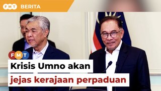 Krisis Umno akan jejas kerajaan perpaduan menjelang PRN, kata penganalisis