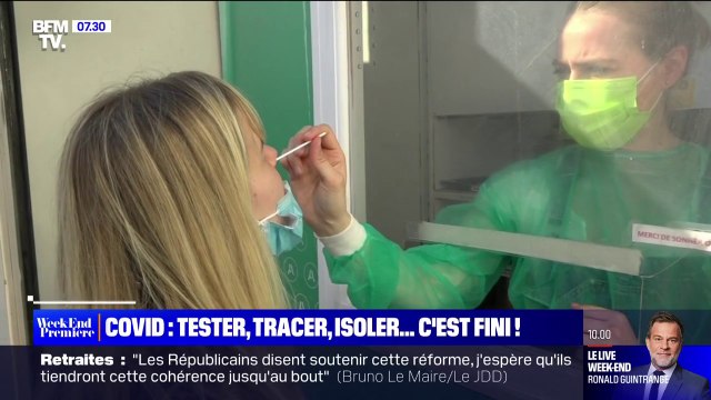 Covid-19: c'est la fin de la stratégie tester, tracer, isoler