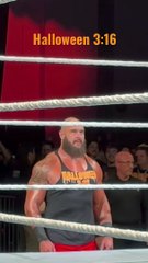 Michael Myers Fears Braun Strowman - HALLOWEEN 3:16 #shorts