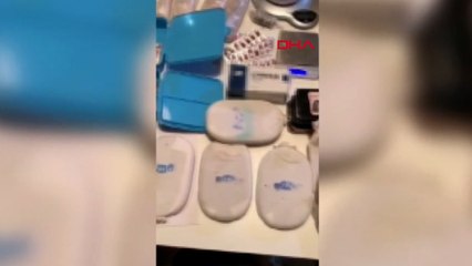 Beyoğlu'nda baskında 3,5 kilogram uyuşturucu madde yakalandı