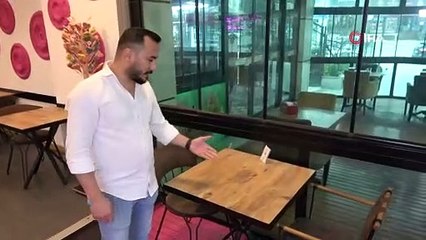 İşe alınmayan kadının iğrenç intikamı kamerada