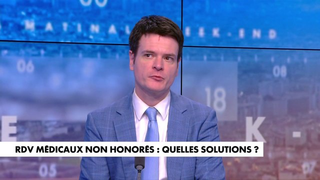 Benjamin Morel sur les rendez-vous médicaux non honorés : «Ce n'est pas sans conséquences pour l'ensemble de la société