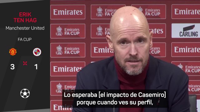A Erik Ten Hag no le sorprende el impacto de Casemiro en el United: así habla de él en rueda de prensa