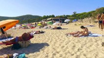 Ibiza Spain Ses Salines Beach Walk