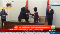 الرئيس السيسي ونظيره الأرميني يشهدان توقيع عدد من مذكرات التفاهم بين البلدين