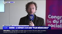 Boris Vallaud (PS) sur la retraite à 64 ans: 