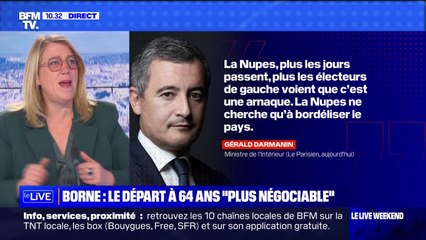 Danielle Simonnet (LFI): "Les propos de Gérald Darmanin, c'est l'interview de la panique"