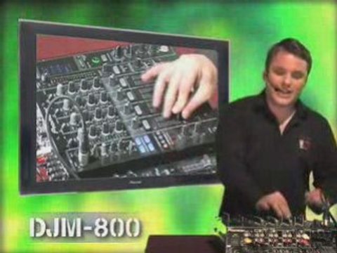 Pioneer DJM 800 Présentation