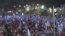 Manifestación en Tel aviv contra el gobierno más derechista de la historia de Israel