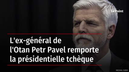 L'ex-général de l'Otan Petr Pavel remporte la présidentielle tchèque