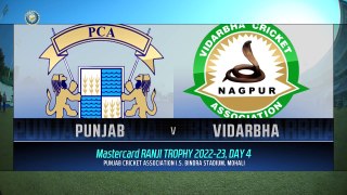 Ranji Trophy 2022/23, Punjab vs Vidarbha Day 4: Match Highlights